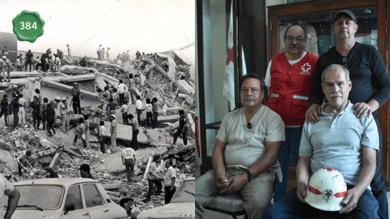 Rescatistas de Cruz Roja