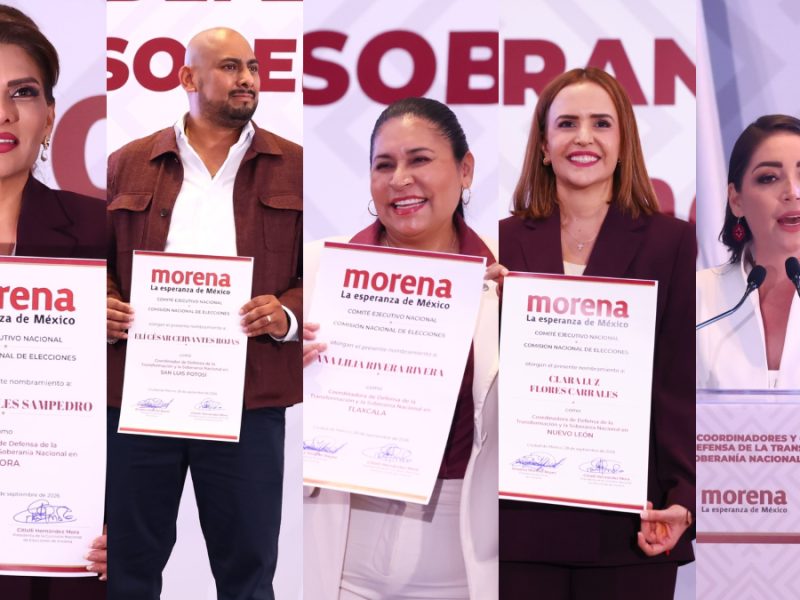 Entre reclamos y fracturas, Morena completa sus 17 ‘corcholatas’ rumbo a elecciones de 2027