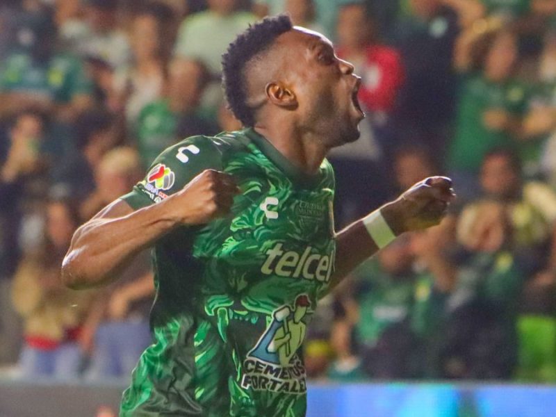 ¡‘Cambingol’! León vence al Atlético de San Luis con doblete de Diber Cambindo