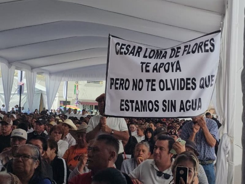 Loma de Flores enfrenta crisis de agua en Salamanca; aprueba Municipio recursos