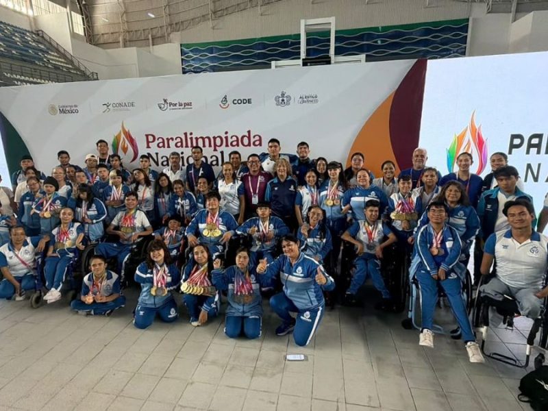 Guanajuato y Ángel Camacho se despiden de la paranatación en la Paralimpiada Nacional 2026, y celebran 118 preseas