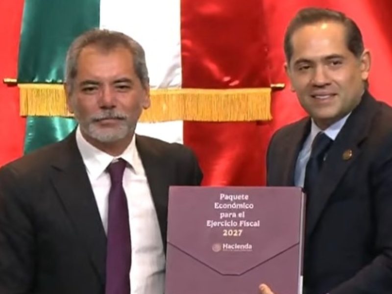 Hacienda prevé crecimiento máximo de 2.5% para México en 2027