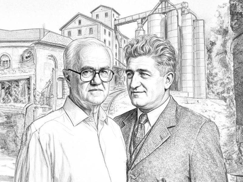 Rafael González y Luis González, los hombres detrás de Harinera Beleño