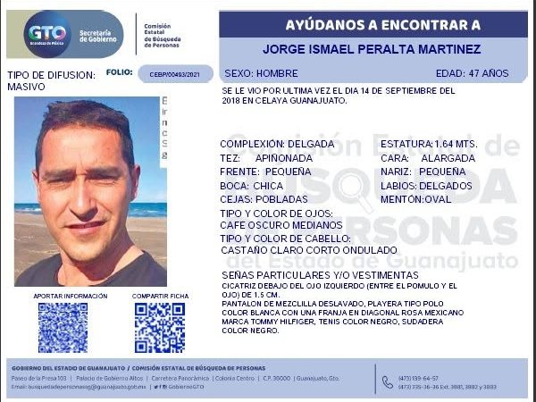 Piden a ONU evitar que FGE frene búsqueda de Jorge Ismael Peralta en pozo