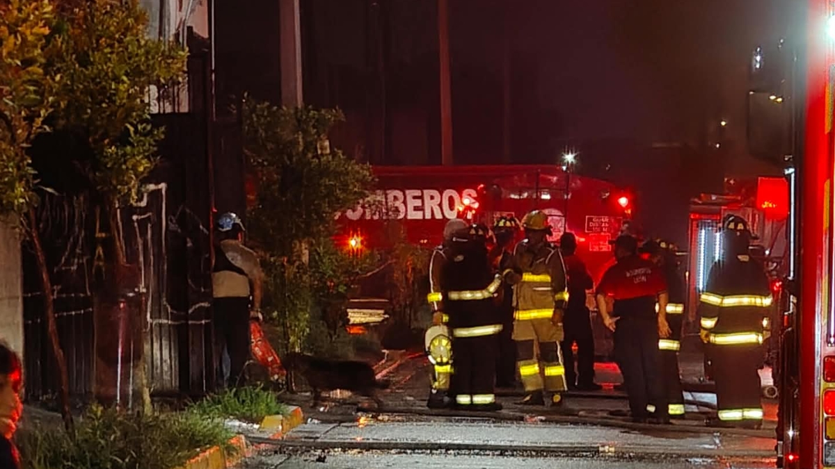 Incendio en León