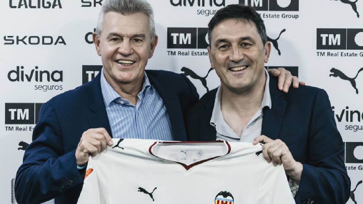 Javier Aguirre asume el reto de levantar al Valencia tras un inicio de temporada de crisis - Foto: Valencia CF.