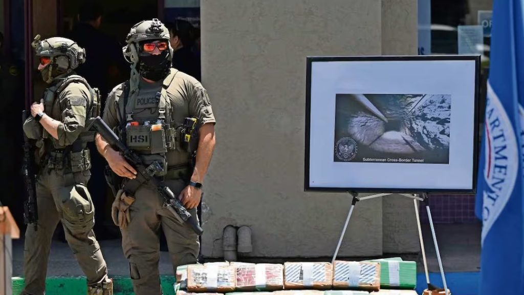 Alerta en la frontera por narcotúneles: Estados Unidos descubre 100 pasadizos