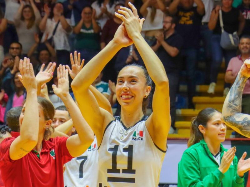 ¡’Hierve’ el Domo de la Feria! México vence a Estados Unidos en la Copa Panamericana de Voleibol
