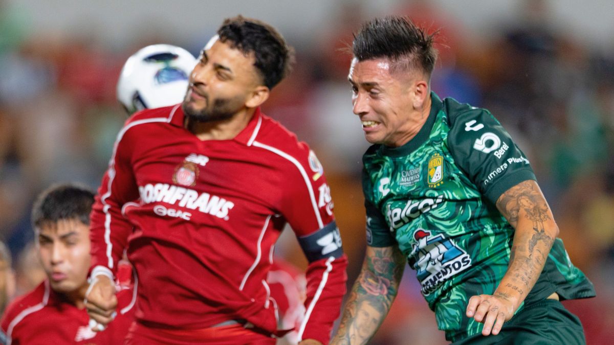 León perdió ante Toluca en la Leagues Cup. MexSport.