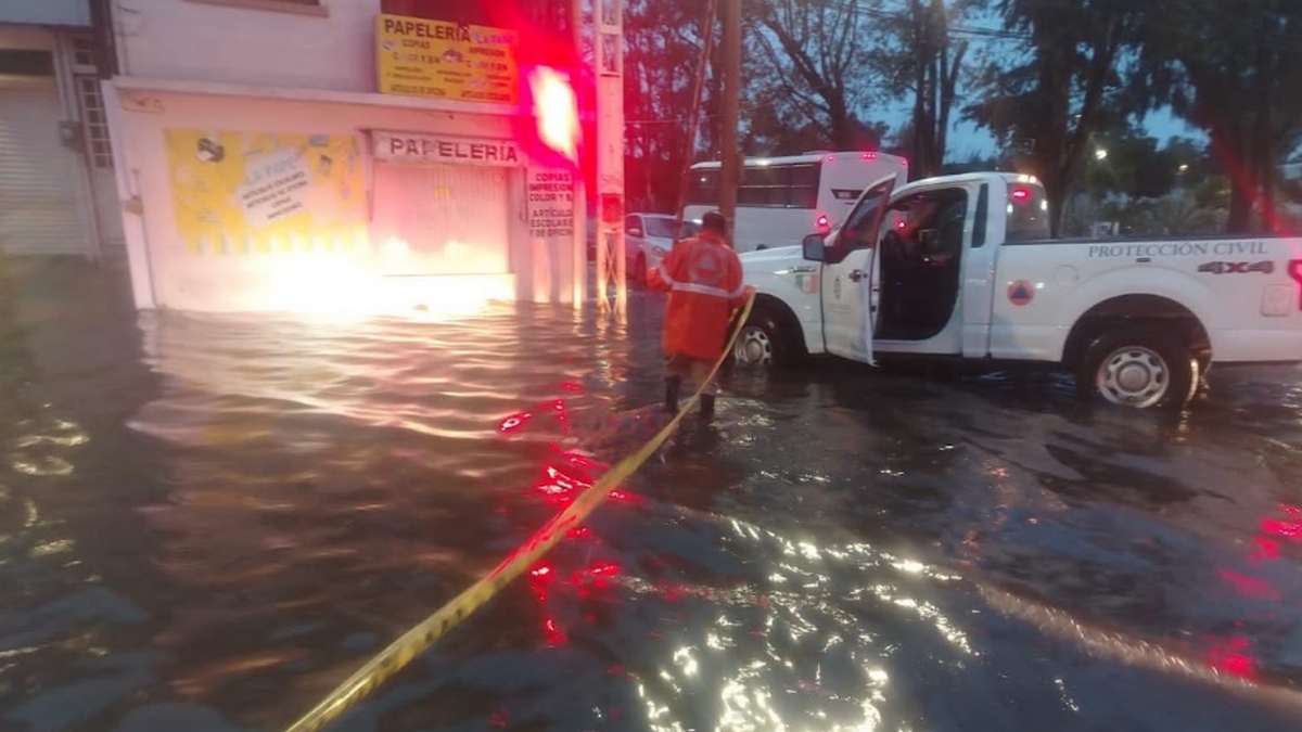Lluvias en Irapuato 1