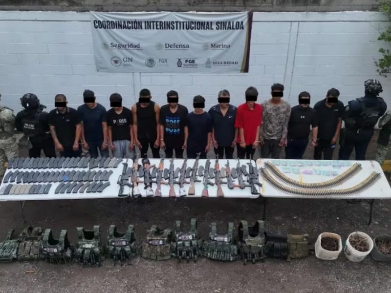 Caen en 11 de “Los Chapitos” ligados al caso de 10 mineros asesinados en Sinaloa