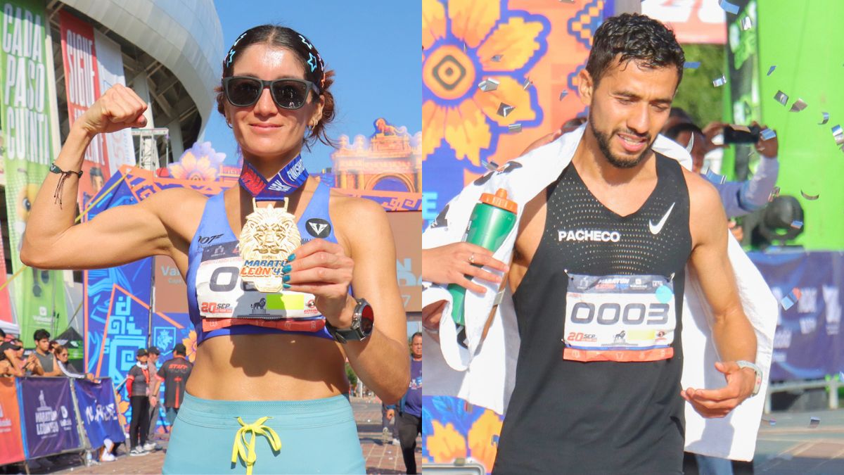 Los ganadores del Maratón León 2026. Mary Ochoa.