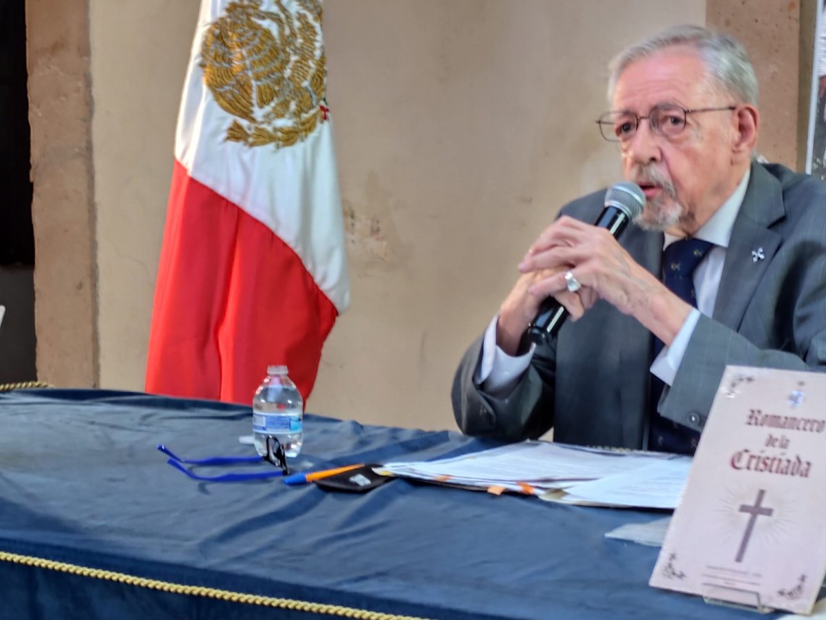 Cien años de la Cristiada: Mariano González imparte ponencia en León