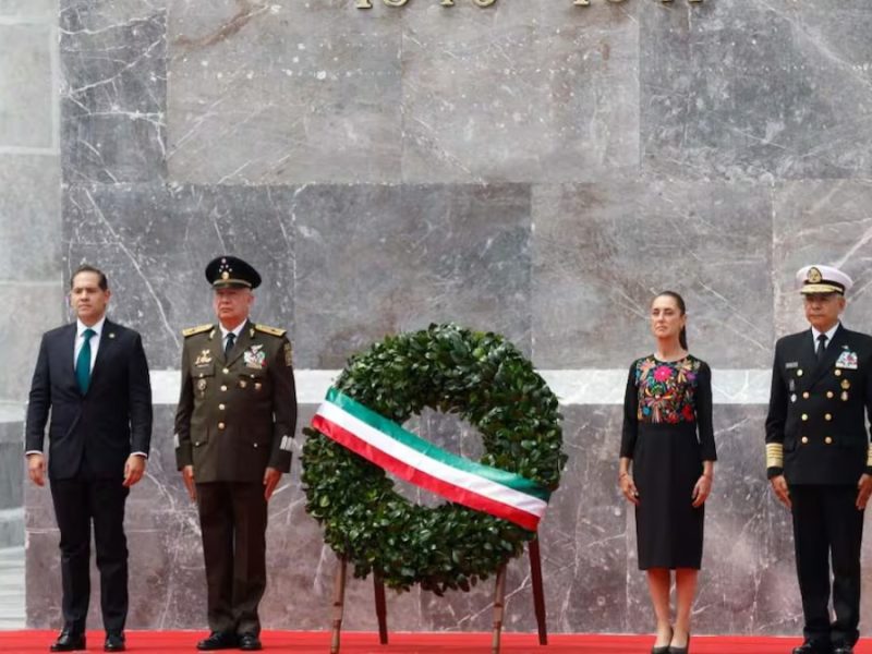Fuerzas Armadas refrendan proteger soberanía al conmemorar a los Niños Héroes