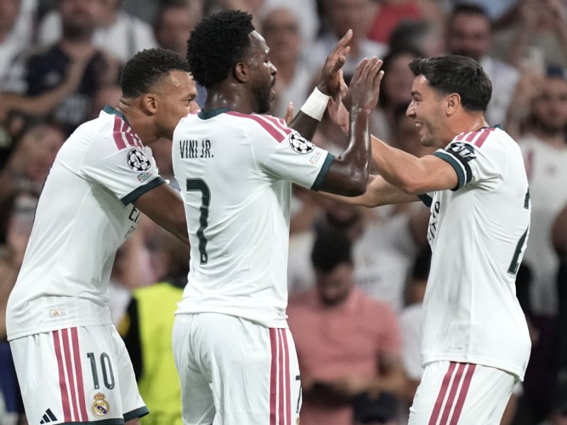 Real Madrid vence al Inter con sufrimiento en su debut en la Champions League