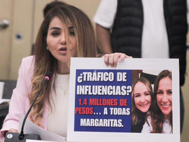 Cuestiona morenista que exdiputada Margarita Rionda reciba apoyos de Tocando Corazones