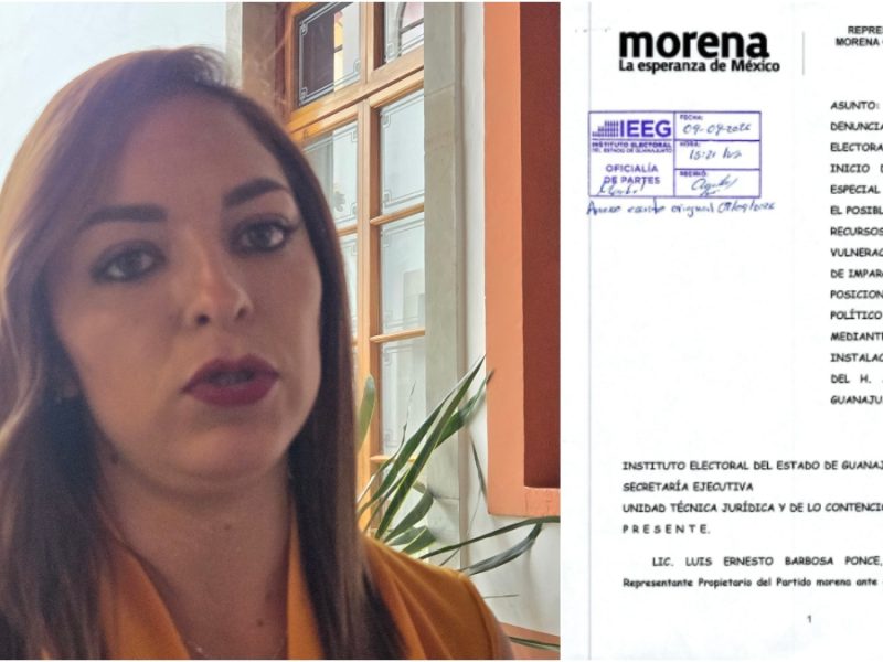 Denuncian a Samantha Smith en el IEEG por uso indebido de recursos públicos
