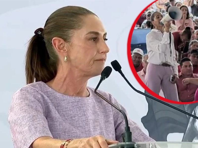 Estalla Sheinbaum contra manifestantes y los tacha de “infiltrados prianistas” en Colima