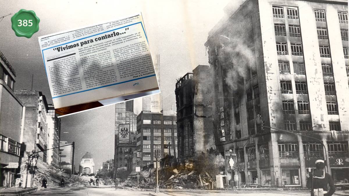 Los leoneses que sobrevivieron al terremoto de 1985 en el Hotel Regis