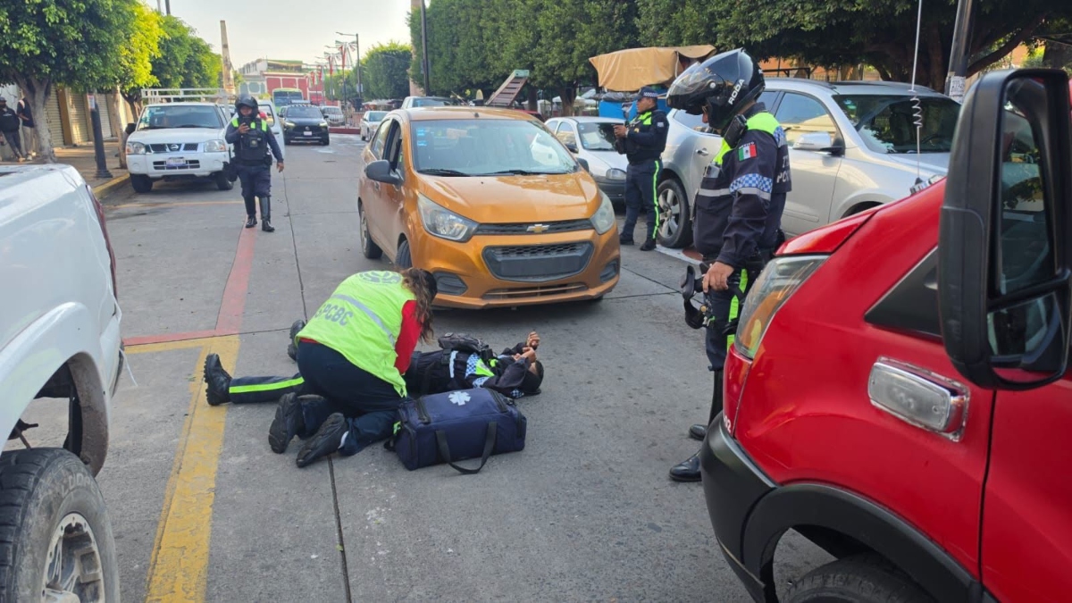 Detienen a mujer por atropello de agente de Tránsito en Celaya; van 3 casos en últimos meses