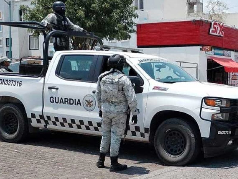 Reportan a elemento de la Guardia Nacional herido tras agresión en Salamanca