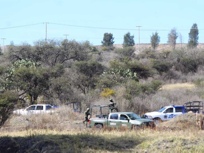 Hallan osamenta humana en camino de terracería en Brisas del Campestre