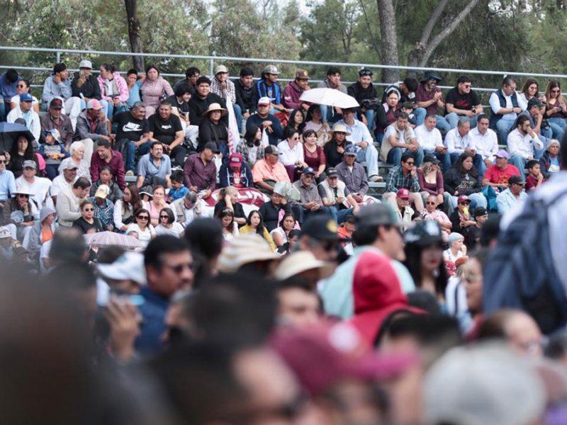 Rebasan cupo en Ecoforum de Celaya por visita de Claudia Sheinbaum y Libia García
