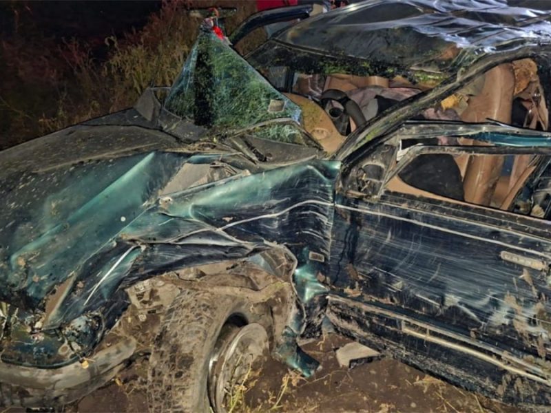 Celaya: Mueren tres hombres durante fuerte accidente en carretera a Jáuregui