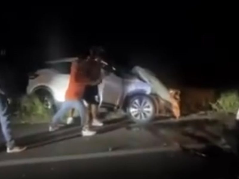 Choque en la Valle de Santiago-Salamanca deja un muerto y 9 heridos en Rancho Seco