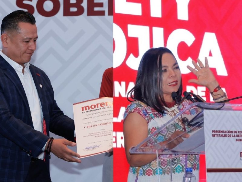 Elige Morena a Carlos Torres en Michoacán y a Beatriz Mojica en Guerrero para 2027