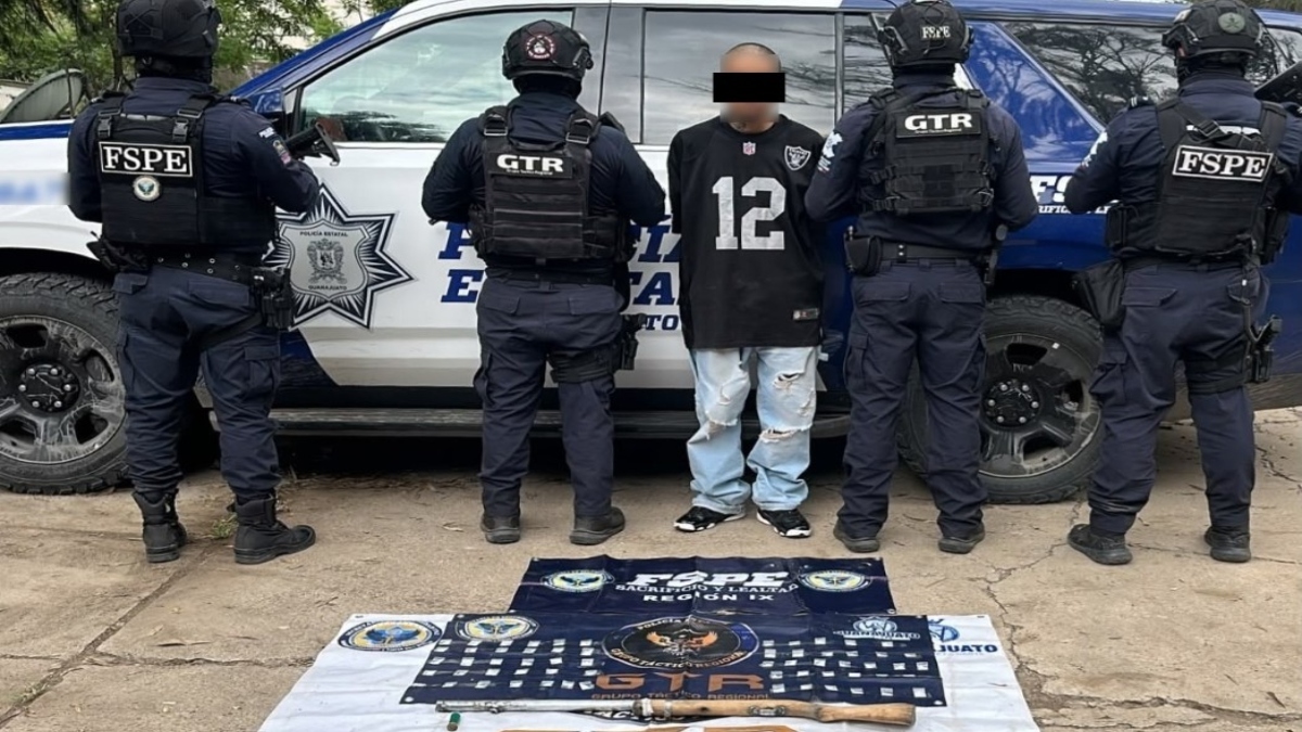 detenido colonia Sopeña Silao