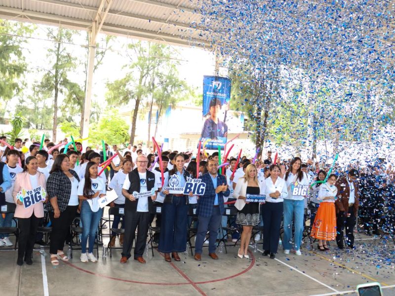 Guanajuato escala en cobertura educativa con la apertura de 40 nuevos Bachilleratos