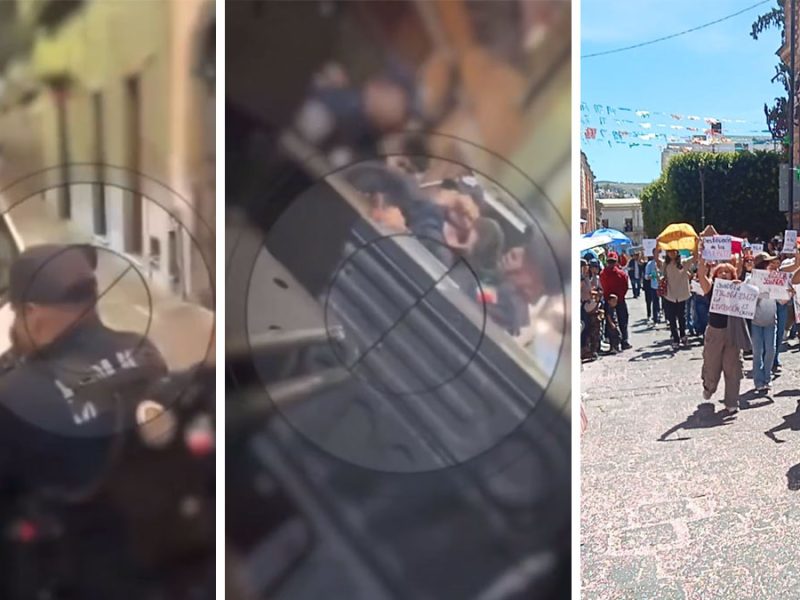 Dan de baja a tres policías de Guanajuato capital por agredir a alumnos de la UG