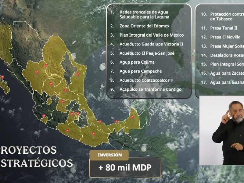 Conagua prepara nuevo proyecto hidráulico para Guanajuato; Acueducto Solís-León sigue en evaluación