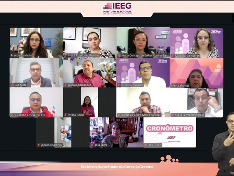 IEEG aprueba Reglamento de Precampañas en Guanajuato; limitan vida privada y redes