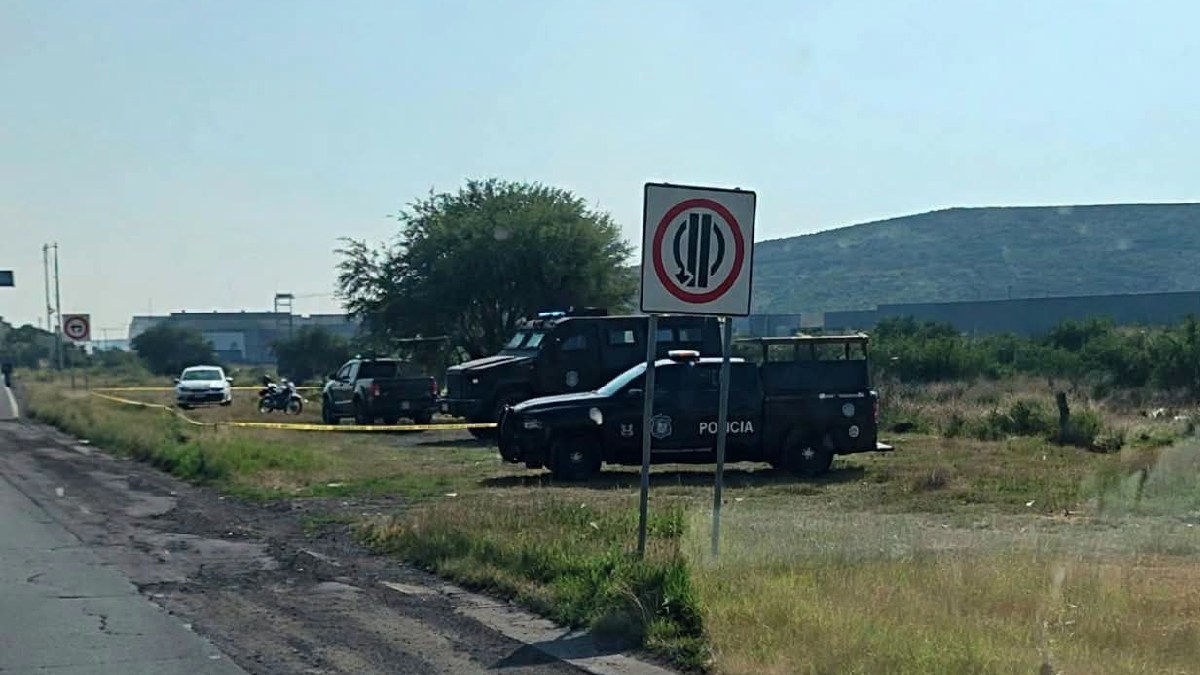 hombre sin vida en Apaseo el Grande