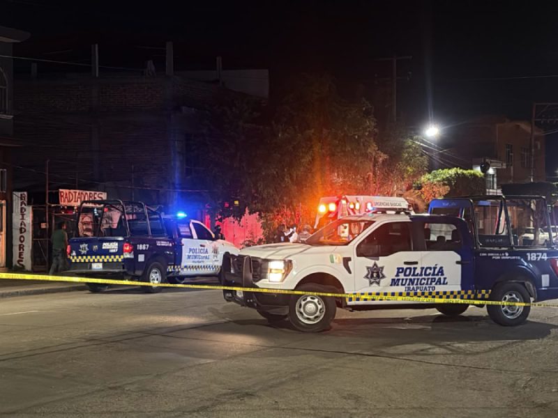 Un disparo tras otro: Hieren a hombre en Bajada de San Martín en Irapuato