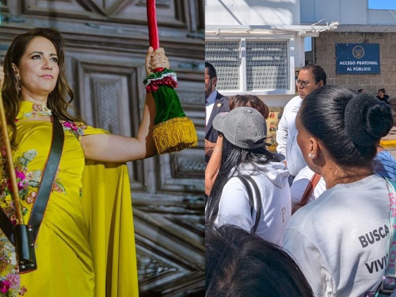 Buscadoras piden seguridad y avances tras arenga de Libia: ‘¡Vivan las madres buscadoras!’