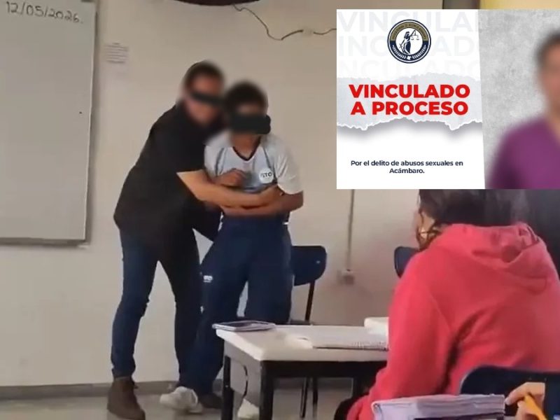 Capturan y vinculan al maestro que fue grabado en actos sexuales con alumnos en Acámbaro