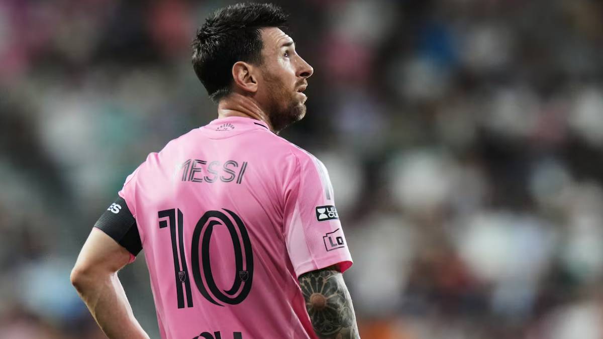 Messi llega a 100 goles con Inter Miami y firma otra página histórica frente a Cruz Azul en la Campeones Cup 2026 - Foto: AP.