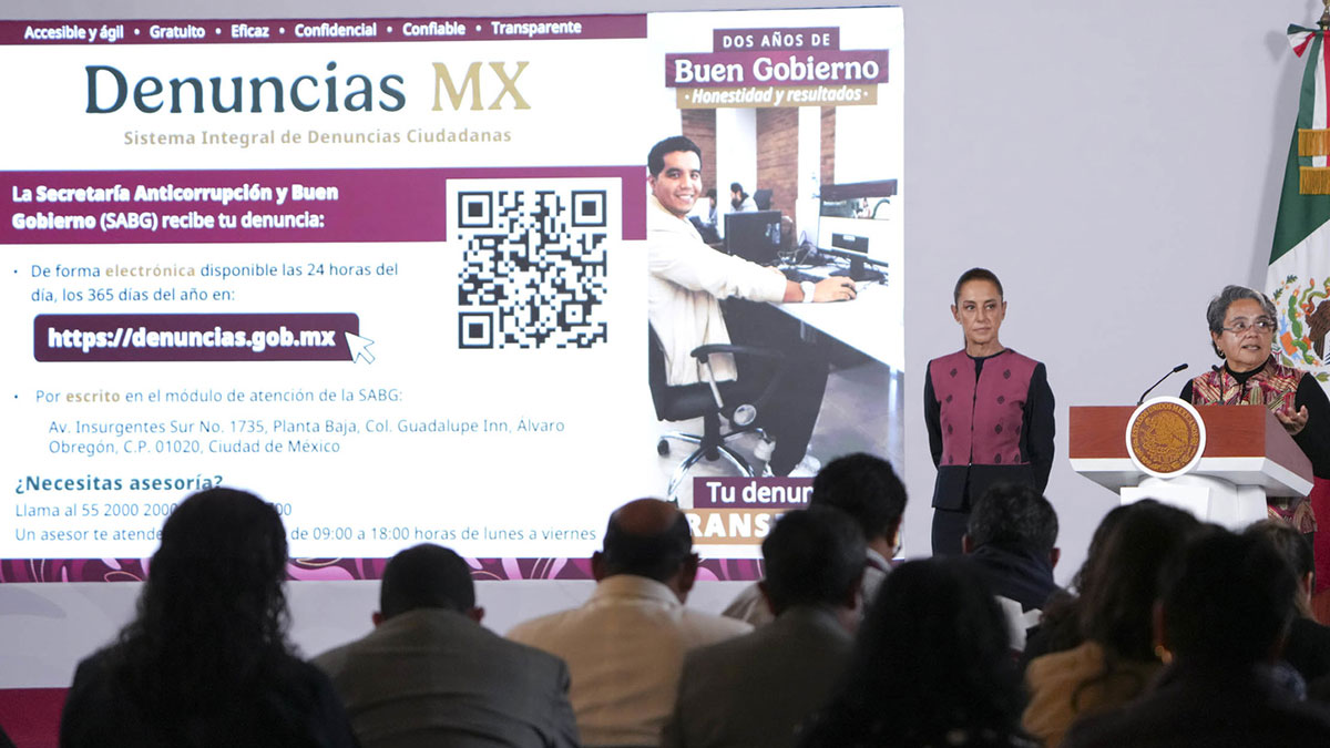 Reforma anticorrupción Sheinbaum Buenrostro