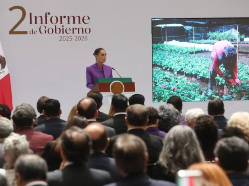 Sheinbaum da Segundo Informe de Gobierno exigiendo honestidad a funcionarios