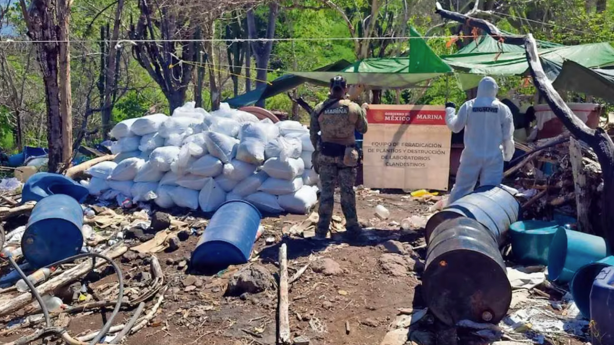 laboratorio droga Sinaloa