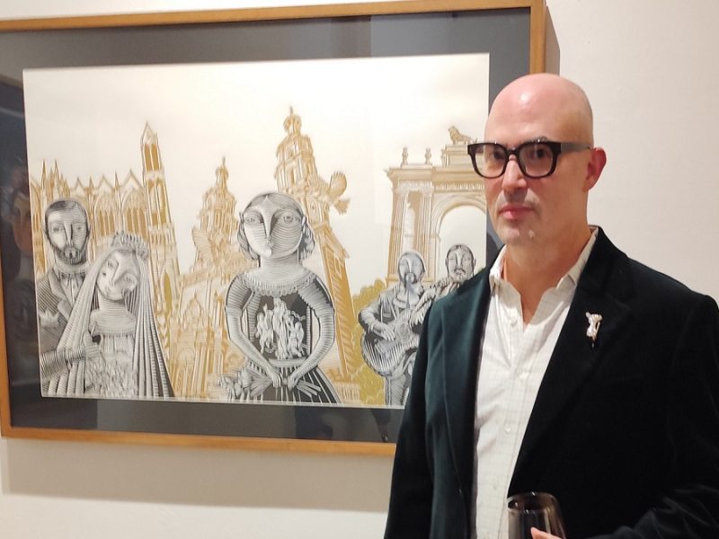 Alejandro López inaugura la exposición ‘Las Narrativas de un Panza Verde’ en el Museo de la Ciudad