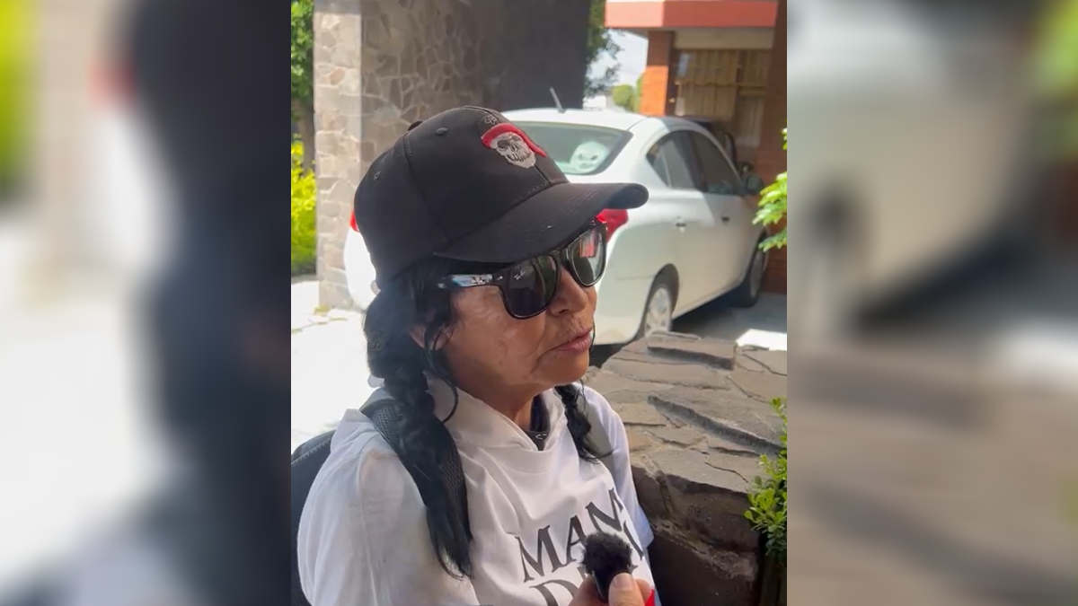 Alma Lilia Tapia vocera del colectivo
