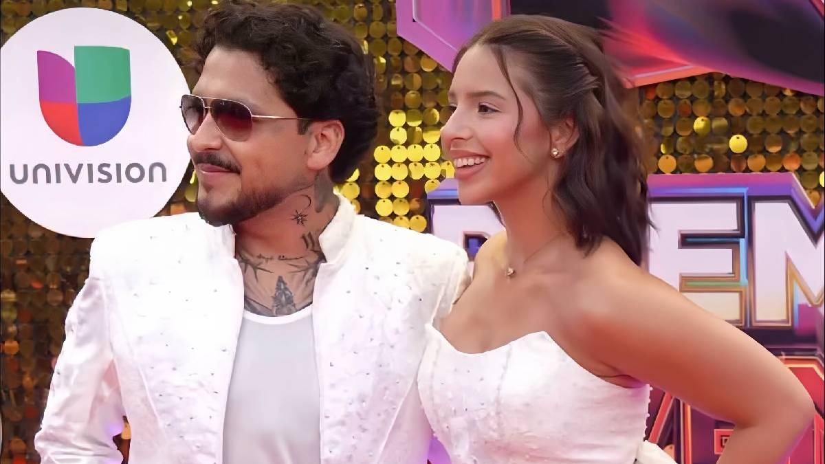 Christian Nodal y Ángela Aguilar