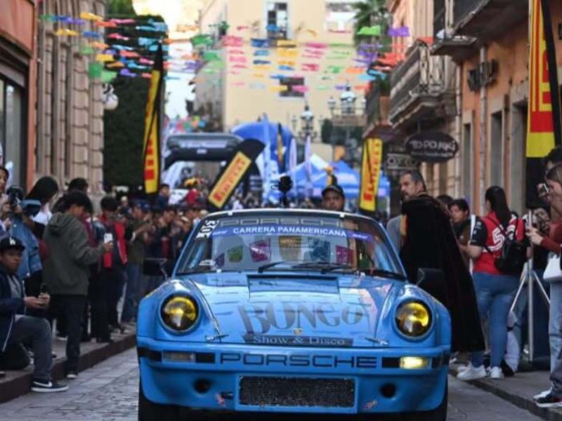 Benito Guerra lidera la llegada de la Carrera Panamericana a Guanajuato