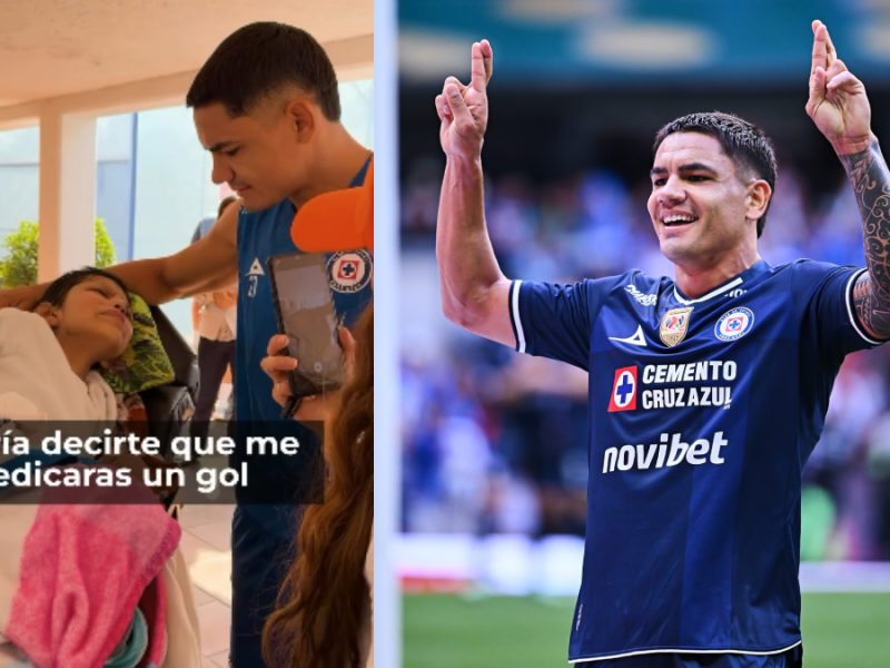 ‘Toro’ Fernández celebra gol y recuerda a Ricky, menor en cuidados paliativos