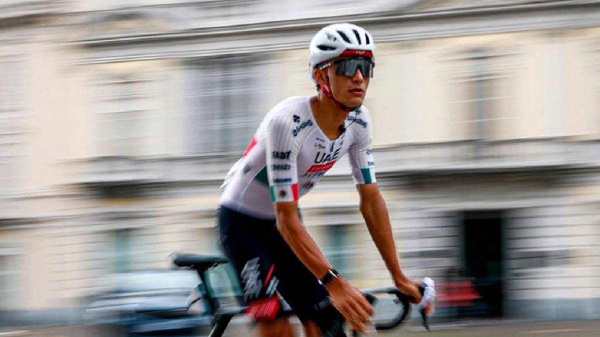 Isaac del Toro queda fuera de la pelea por el Gran Piemonte y enfoca su preparación en el Giro de Lombardía - Foto: UAE Team.