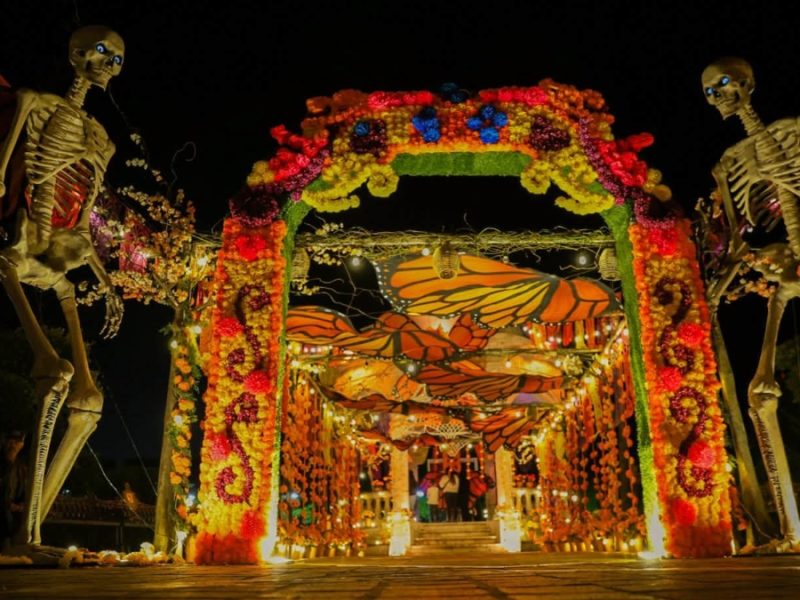 Festivales Maturé, Mictlán y Xanharu celebran Día de Muertos al sur de Guanajuato